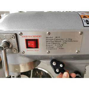 Commercial 15l Kitchen Stand Planetary Food Batter Bread Dough Cake Mixer <strong>Machine</strong> for <strong>Bakery</strong> - Product Image 2