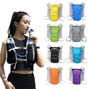 Chaleco Deportivo Impermeable de Poliéster Unisex para Correr, con Espacio para Botella de Agua, Soporte para Teléfono Transpirable, Reflectante, para Actividades al Aire Libre - Product Image 3