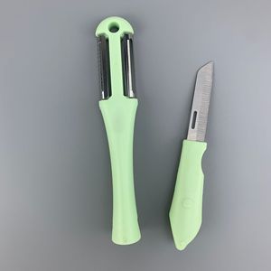 Multi Functional Peeler Set 5 Pieces Kitchen Fruit Vegetable Potato Melon Peeling Tool With Safety Guard For Easy Use - Product Image 2