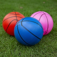 Vente en gros de jouets à Yiwu, petit ballon en PVC pour enfants, orange, 14 #   Ballon de basket gonflable d'extérieur en gros Pat Ball