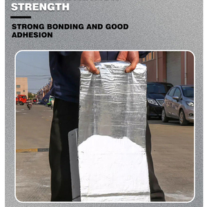 Nhà Máy Bán buôn giá hai mặt tự dính SBS Polymer sửa đổi nhựa đường bitum gia cố mái tầng hầm chống thấm - Product Image 4