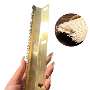 Nouveau peigne en cuivre de qualité alimentaire pour nouilles instantanées, vente directe ODM OEM, peigne en cuivre précis pour <span class=keywords><strong>Chow</strong></span> Mein +86 130 5343 7737 - Product Image 1
