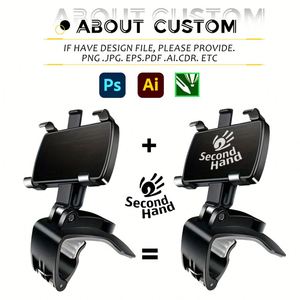 Soporte Universal para Teléfono de Coche ODM/OEM con Logotipo Personalizado, Soporte Giratorio de 360 Grados para Teléfono de Coche, para Regalo Promocional, Base para Teléfono de Automóvil - Product Image 2