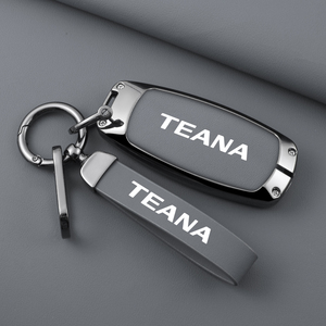 Vendita calda per <span class=keywords><strong>Nissan</strong></span> <span class=keywords><strong>Qashqai</strong></span> custodia per chiave per auto da 2008 a 2023 in pelle di metallo portachiavi per automobile custodia protettiva - Product Image 3