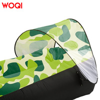 Canapé gonflable de plage en polyester imperméable WOQI - Canapé gonflable portable toutes saisons pour une relaxation ultime au bord de la mer