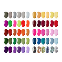 Vernis Gel UV/LED Soak-off Fasedon Couleurs Printanières Rose Vif et Rose Nude pour Salons de Manucure, DIY Professionnel et Vente en Gros