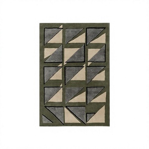 Tapis de zone en laine touffeté à la main de conception personnalisée de luxe tapis tufté à la main en gros pour le salon pour TEXTILES INDIENS H/L - Product Image 1
