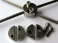 Clip croisé en acier inoxydable 316 poli M8*2-M16*8 pour superposition à 90 degrés, marque King Wing