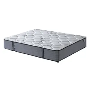 Spring Coils Bed Mattress Matelas Colchon In A Box Compress Rolled Up Hybrid Sleep Well Roll Exporter