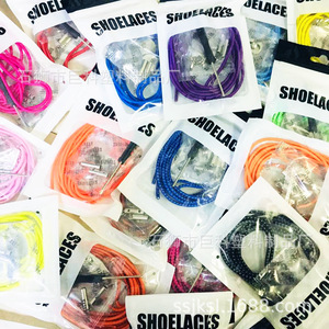 Lazy Shoelaces <b>Elastic</b> No-Tie Metal Buckle Multicolor As Shown In Figure - Product Image 1