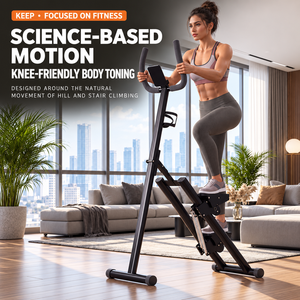 Máquina Escaladora Plegable Multifuncional para Ejercicios Cardiovasculares y <span class=keywords><strong>de</strong></span> Fitness - Product Image 3