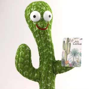 Cactus Musical Dansant et Chantant, Jouet en Peluche Interactif Enregistreur, Poupée Rigolote qui Danse et Chante, Cactus Saxophoniste Dansant - Grande Vente - Product Image 3