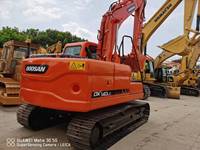 Excavatrice sur chenilles hydraulique Doosan DX150LC de 15 tonnes pour la construction et les travaux de terrassement et modèles similaires DX140LC DX160LC DX150LCR