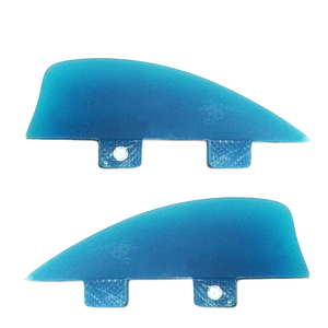 Petite aileron <span class=keywords><strong>de</strong></span> surf SUP en fibre <span class=keywords><strong>de</strong></span> verre, finition sablée, double languette, aileron <span class=keywords><strong>de</strong></span> quille Knubster, durable, haute résistance, polyvalent pour les eaux océaniques - Product Image 5