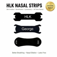 Bandes nasales personnalisées HLK, conception OEM, emballage, patch nasal non tissé, amélioration de la respiration, pansement nasal, bande nasale