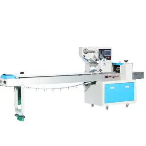 Protein bar extruding machine extruder and automatic Horizontal Wrapper Pillow Packing Machine cookie cake Flow Wrapping Machine