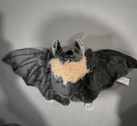 Boneka Kelelawar Lucu Kustom, Mainan Halloween Seram, Boneka Kelelawar Gelap, Bantal Lembut, Bantal Hias, Hadiah Natal