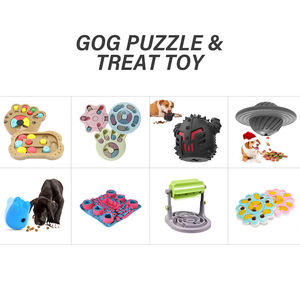 KINYU, неразрушимые резиновые игрушки для ухода за зубами, игрушки для домашних животных, зубная щетка, агрессивные жевательные игрушки для собак, жесткая игрушка для собак - Product Image 4