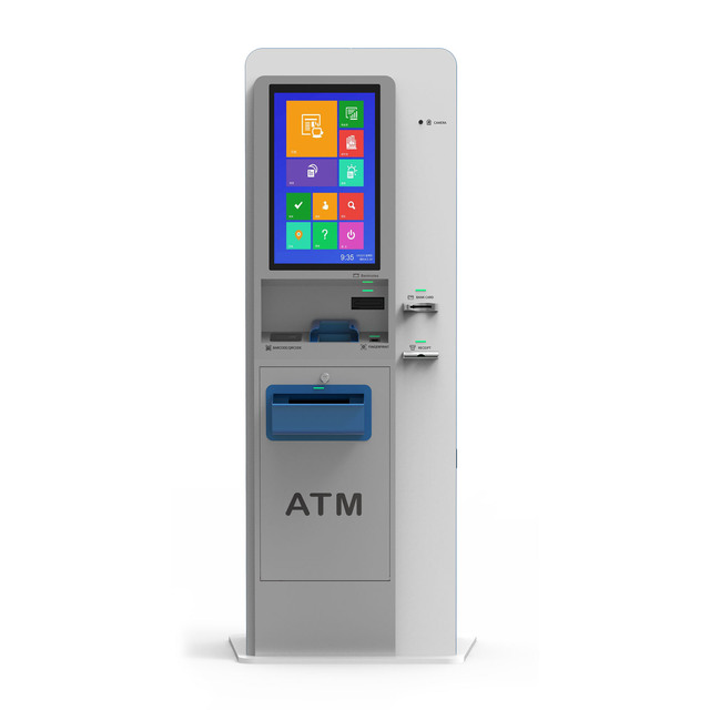 All in One 19 Inch POS Systems Counter Terminal Atm Machine with  Card Reader Cash Register Point of Sales Machine