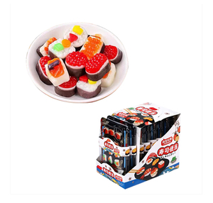 Offre Spéciale populaire <span class=keywords><strong>Japonais</strong></span> Sushi Forme Fruits Gummy Candy Halal Personnalisé Sushi Gummy Candy Gel Gummy Candy Set - Product Image 2