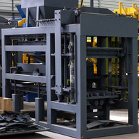 Machine de fabrication de briques en béton entièrement automatique QT5-15 de marque Dongfeng, prix usine, avec moteur à engrenages à pression hydraulique et pompe PLC