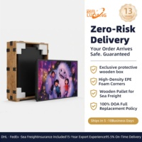 Téléviseur extérieur étanche IP65 4K UHD lisible en plein soleil 2000 Nits anti-reflet Smart TV pour terrasse, bord de piscine et usage commercial