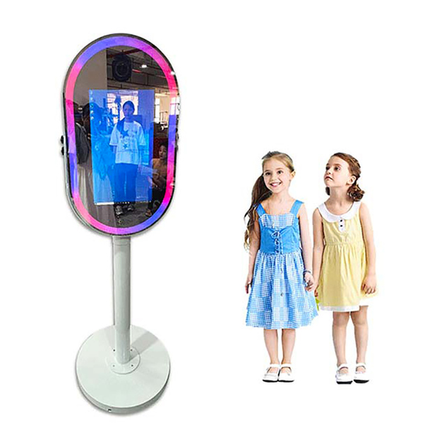 METO Accessories Boot Camera Magic Mirror Photo Booth Software Less Wall Rotating AI Printing Zone Tunnel Cabin Ballons Mou