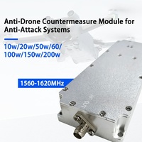 Module amplificateur RF LDMOS haute puissance 1300-2700 MHz 150W/200W avec générateur de signal pour la défense des drones/UAV anti-drone