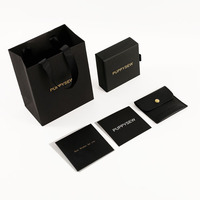 Luxury Handle Paperboard Bags with Custom Design for Wedding Jewelry and Boutique Clothing Packaging