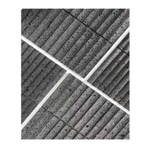 Nouveau design chine usine 3d courbe cannelée bande gris jet d'eau marbre mosaïque carrelage pour cuisine salle de bain mur dosseret <span class=keywords><strong>douche</strong></span> - Product Image 1