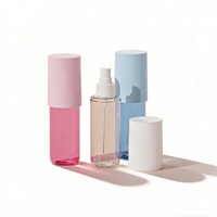 Flacons cosmétiques transparents personnalisés de 50 ml, 80 ml, 120 ml, 150 ml, avec grand bouchon, vaporisateurs de parfum pour produits de parfumerie et de soin de la peau