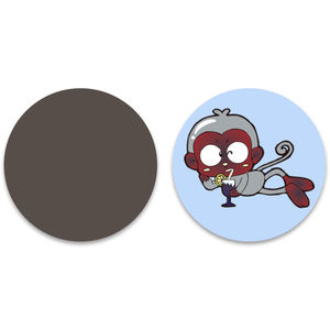 Siège de toilette d'apprentissage de la propreté avec autocollant animal de dessin animé magique changeant de couleur - Product Image 2