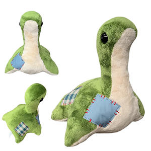 2026 nuovo arrivo di tendenza principessa Nessie dinosauro peluche giocattolo antistress fodera in rete ricamata - Product Image 2