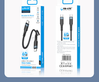 Câble de charge rapide USB-C vers Lightning en nylon tressé avec alliage d'aluminium, conducteur en cuivre pur, 1 m, chargeur PD pour appareil photo