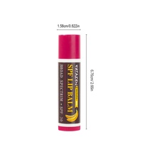 Crème hydratante et nourrissante pour les lèvres, prévient et apaise les lèvres sèches et gercées, saveur banane, baume à lèvres avec protection solaire SPF 30, large spectre UVA-UVB