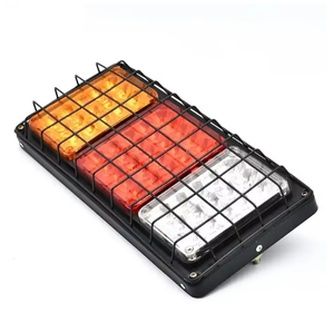 Bande de feux arrière à LED en maille de fer pour <span class=keywords><strong>remorque</strong></span> camion modifié véhicule <span class=keywords><strong>feu</strong></span> arrière électronique 12V/24V pièces détachées automobiles - Product Image 1