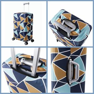 JUSTOP Accessoire <span class=keywords><strong>de</strong></span> voyage personnalisé <span class=keywords><strong>Valise</strong></span> élastique <span class=keywords><strong>Housse</strong></span> <span class=keywords><strong>de</strong></span> <span class=keywords><strong>protection</strong></span> 18-32 <span class=keywords><strong>Housse</strong></span> <span class=keywords><strong>de</strong></span> bagage pour <span class=keywords><strong>valise</strong></span> Spinner Wheels - Product Image 5