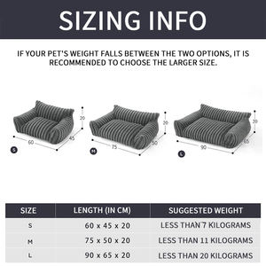 เตียงสัตว์เลี้ยงแบบพกพา นุ่มสบาย ผ้ากำมะหยี่ ดีไซน์ป้องกันอย่างดี รูปทรงวงรี ถอดซัก<span class=keywords><strong>มือ</strong></span>ได้ - Product Image 5