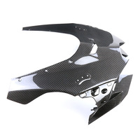 Nuevo Kit de Carenado Frontal Personalizado 100% Fibra de Carbono Real para Motocicleta Kawasaki ZX10R ZX10RR 2021-2025