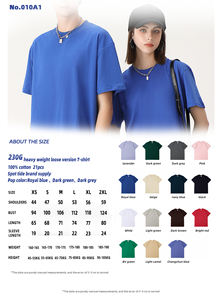 T-shirts pour hommes de haute qualité, faible MOQ, 230 g/m², 100 % coton, impression numérique personnalisée, t-shirts unis, tailles grandes, blancs - Product Image 4