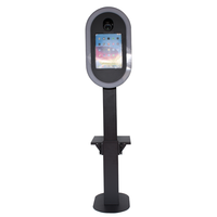 Fabricant professionnel de cabines photo : Coque ovale pour cabine photo, idéale pour les fêtes et les selfies, compatible avec les iPad Pro et les appareils photo reflex numériques.