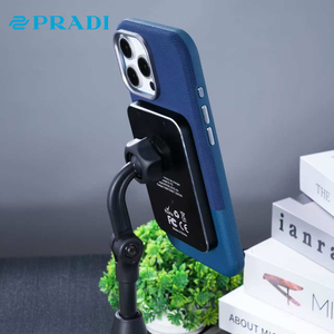 Ốp điện thoại da PU TPU+PC bán phần/không che kín toàn bộ, thiết kế dành cho doanh nhân, dành cho iPhone 12 16 Pro Max, hỗ trợ sạc không dây từ tính - Product Image 2