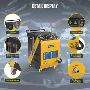 AUTOOL HTS708 AC 110V/220V Аппарат для очистки двигателя от нагара сухим льдом для всех автомобилей - Product Image 6