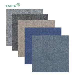 TaiFo China New Design Modern Dots Soundproof Polypropylene Exhibition hallway Carpet Tiles