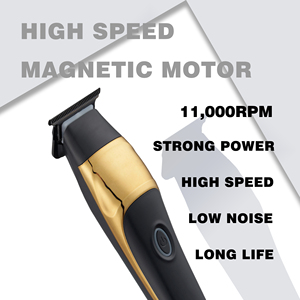 Fournisseur de tondeuses à <span class=keywords><strong>cheveux</strong></span> professionnelles sans fil, rechargeables par USB, avec lame en acier inoxydable, OEM. - Product Image 3