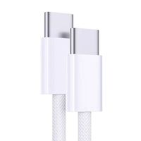 Cable de Carga Rápida Tipo-C PD de 5A, Cable de Datos USB 3A con Revestimiento de PVC, Cable USB C a Teléfono con Carga Rápida