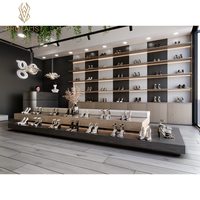 Étagère murale à chaussures Cool Shop Design avec idée de décoration spéciale