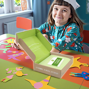 <strong>Custom</strong> Full-Color Printed <strong>Paper</strong> Packaging <strong>Box</strong> Corrugated and Duplex Board Book Mailer Shopping <strong>Box</strong> - Product Image 2