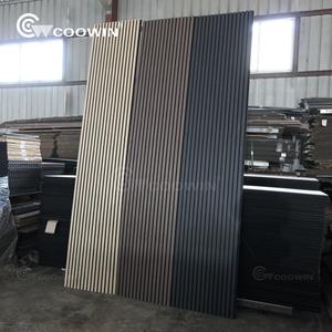 Pannelli Acustici Ecologici in Legno, <span class=keywords><strong>Pannello</strong></span> Fonoassorbente a Doghe per Progetti Alberghieri, Prezzo di Fabbrica all'Ingrosso - Product Image 3