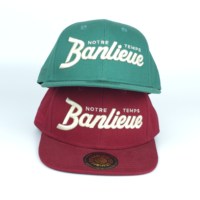 Topi Snapback Tanpa Struktur Bordir Logo 6 Panel Korduroi Berkualitas Tinggi Kustom